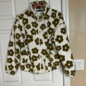 Floral Fleece Jacket